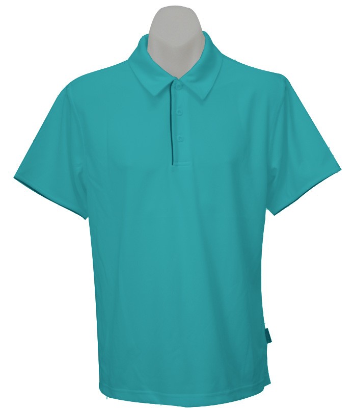 teal black  driwear polo